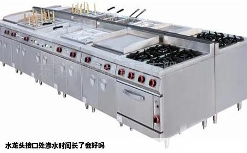 水龙头接口处渗水时间长了会好吗