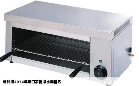 谁知道2014年进口家用净水器排名