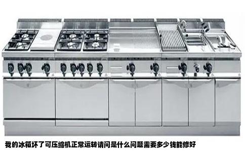 我的冰箱坏了可压缩机正常运转请问是什么问题需要多少钱能修好