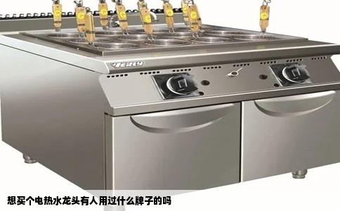 想买个电热水龙头有人用过什么牌子的吗