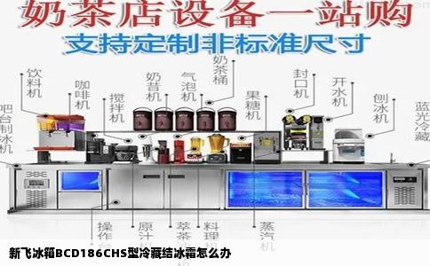 新飞冰箱BCD186CHS型冷藏结冰霜怎么办