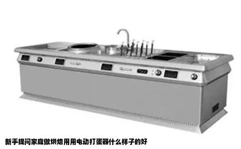 新手提问家庭做烘焙用用电动打蛋器什么样子的好