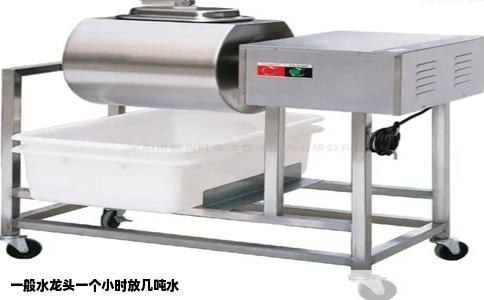 一般水龙头一个小时放几吨水