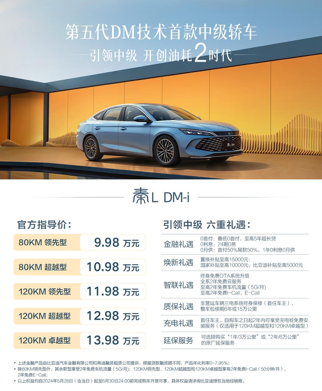 杀穿合资B级车市场秦LDM-i正式上市：9.98万起售_汽车资讯