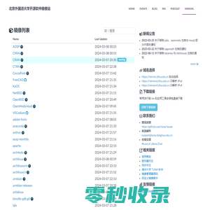 北京外国语大学开源软件镜像站